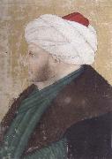 Costanzo da Ferrara Portrait of the Ottoman sultan Mehmed the Conqueror Sweden oil painting artist